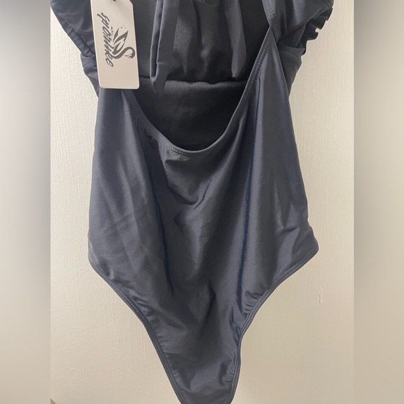 Sporlike Women's Swimsuit With Adjustable Straps Black Size S NWT - Picture 4 of 13